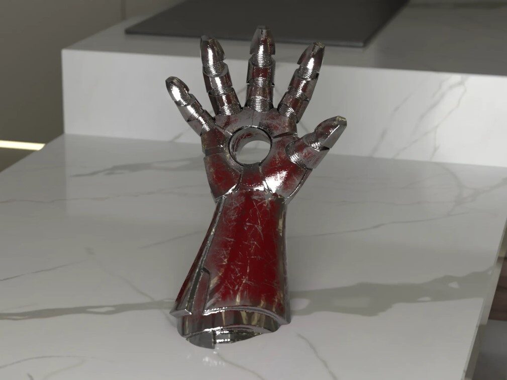 Iron Man Inspired Wine Holder