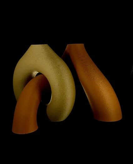 Interlocking Toroidal Vases V2