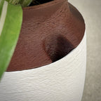 Kyoto Self-Watering Planter, 3D Printed Two-Tone Plant Pot