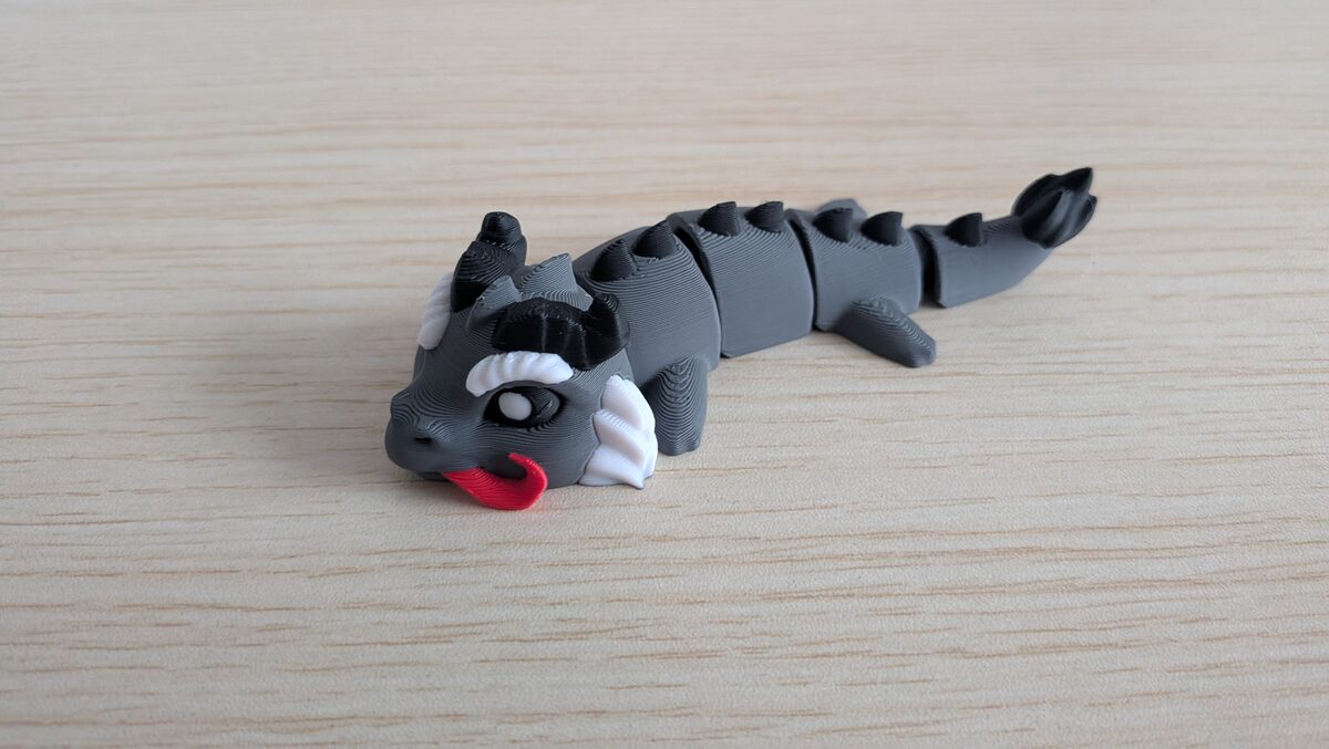 Krampus Dragon - Articulated Figure Keychain