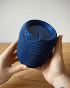 Lola Woven-Texture Storage Pot, 3D Printed Desk Organiser