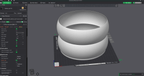 Gyroid Pendant Lamp Shade, 3D Printed Two-Tier Light Cover