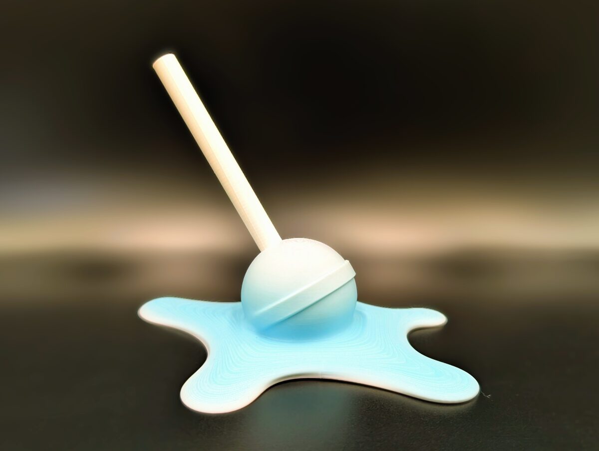 Melting Lollipop Sculpture - No AMS No Supports