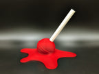 Melting Lollipop Sculpture, 3D Printed Candy Decor Piece