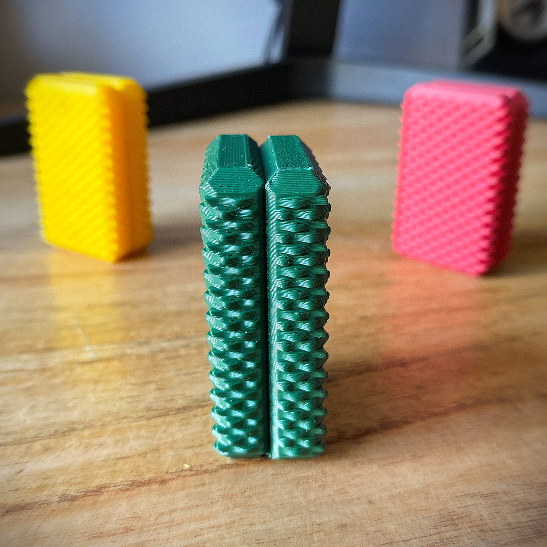 Maglock Magnetic Fidget Block, Ripple Texture Stress Toy