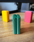 Maglock Magnetic Fidget Block, Ripple Texture Stress Toy