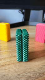 Maglock Magnetic Fidget Block, Ripple Texture Stress Toy