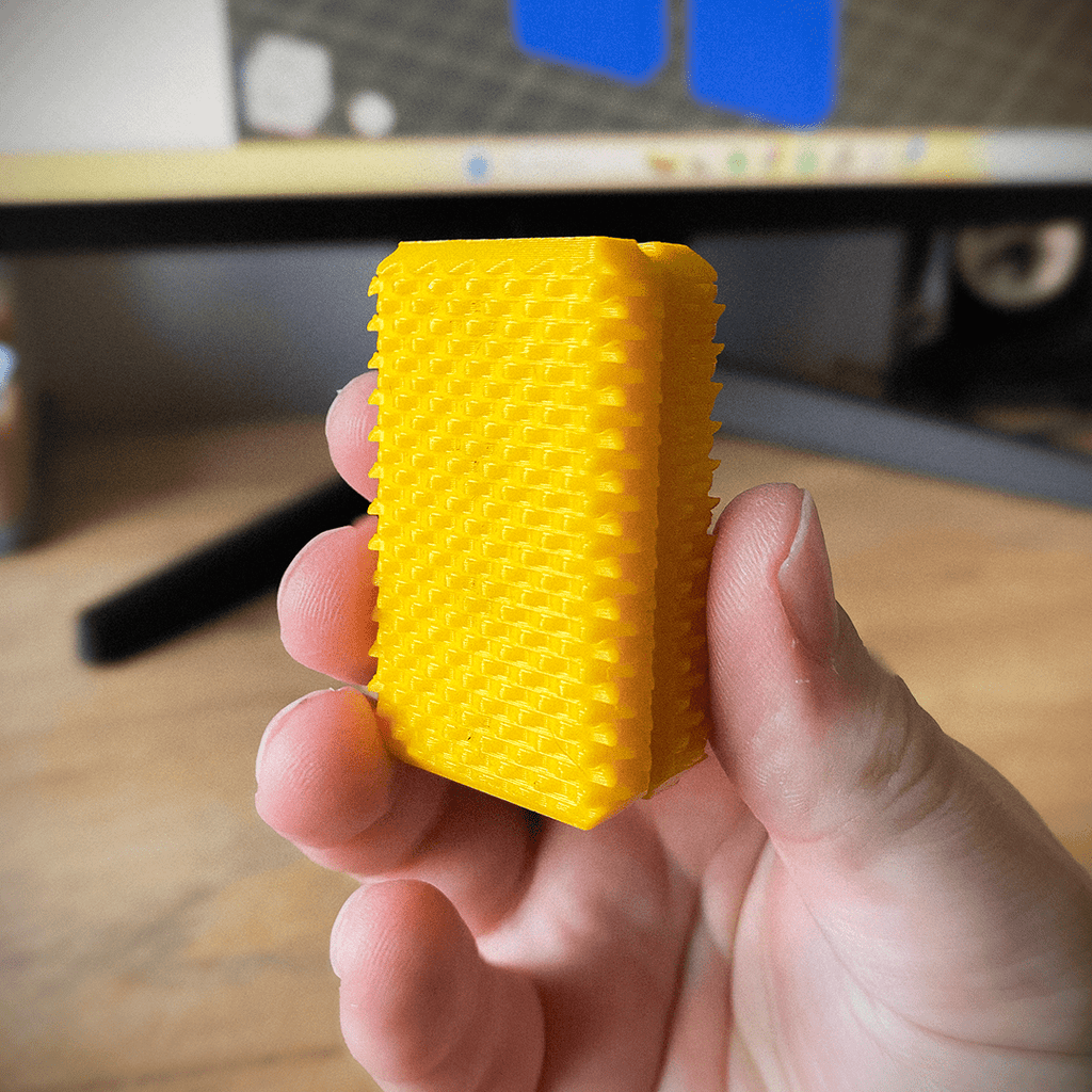Maglock Magnetic Fidget Block, Ripple Texture Stress Toy