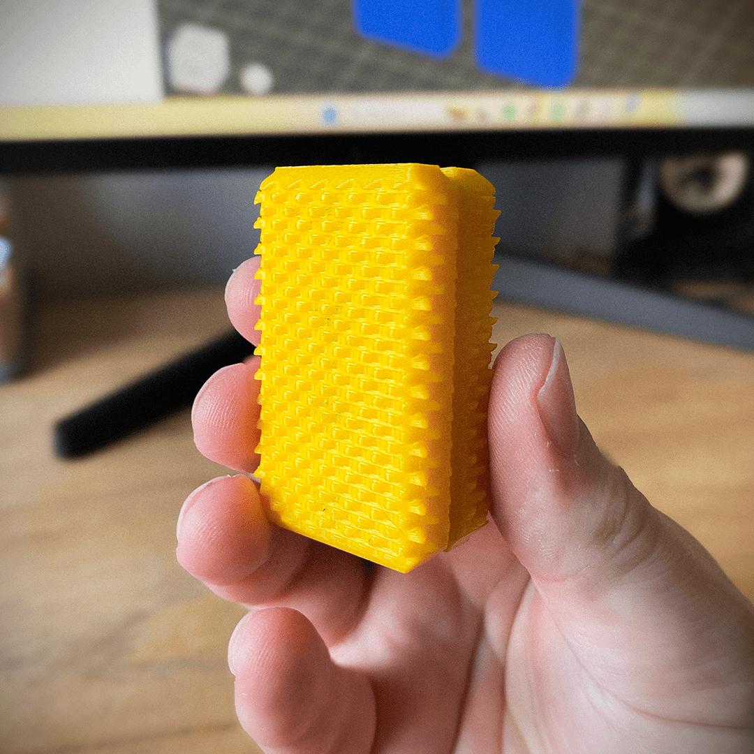 Maglock Magnetic Fidget Block, Ripple Texture Stress Toy