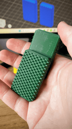 Maglock Magnetic Fidget Block, Ripple Texture Stress Toy