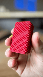 Maglock Magnetic Fidget Block, Ripple Texture Stress Toy