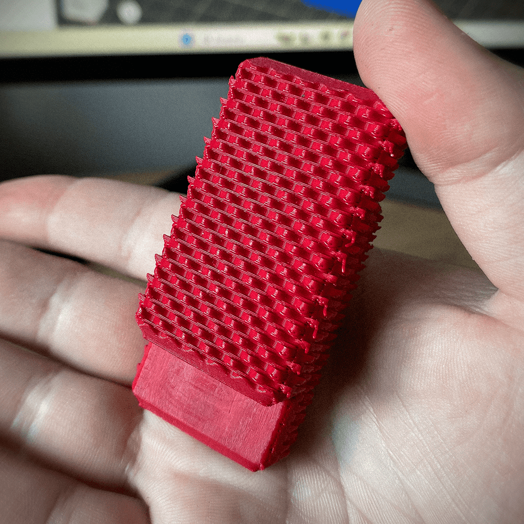 Maglock Magnetic Fidget Block, Ripple Texture Stress Toy