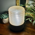 Malla Woven Table Lamp, 3D Printed Textured Shade Light
