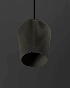 Ripple Mesh Adaptive Lampshade, 3D Printed Pendant Lamp Cover