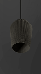 Ripple Mesh Adaptive Lampshade, 3D Printed Pendant Lamp Cover