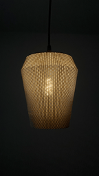 Ripple Mesh Adaptive Lampshade, 3D Printed Pendant Lamp Cover