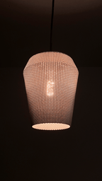 Ripple Mesh Adaptive Lampshade, 3D Printed Pendant Lamp Cover