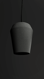 Ripple Mesh Adaptive Lampshade, 3D Printed Pendant Lamp Cover