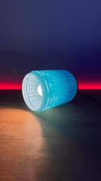 Maze Labyrinth Table Lamp, 3D Printed LED Accent Light