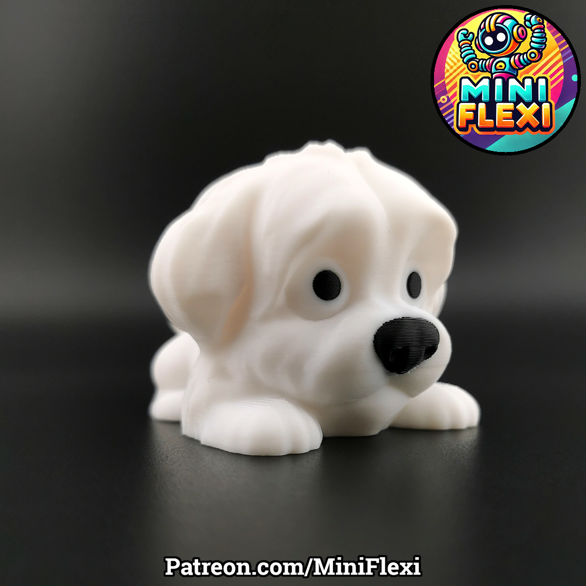 Flexi Maltese Dog - Toy