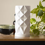 Diamond Facet Lampshade, 3D Printed Swap Shade for Lamp Base