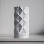 Diamond Facet Lampshade, 3D Printed Swap Shade for Lamp Base