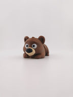 Flexi Bear Fidget Toy, 3D Printed Articulated Bear Cub