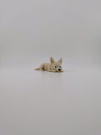 Flexi Jackal Articulated Fidget Toy, 3D Printed Animal