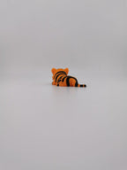 Flexi Tiger Cub Toy, 3D Printed Articulated Fidget Animal