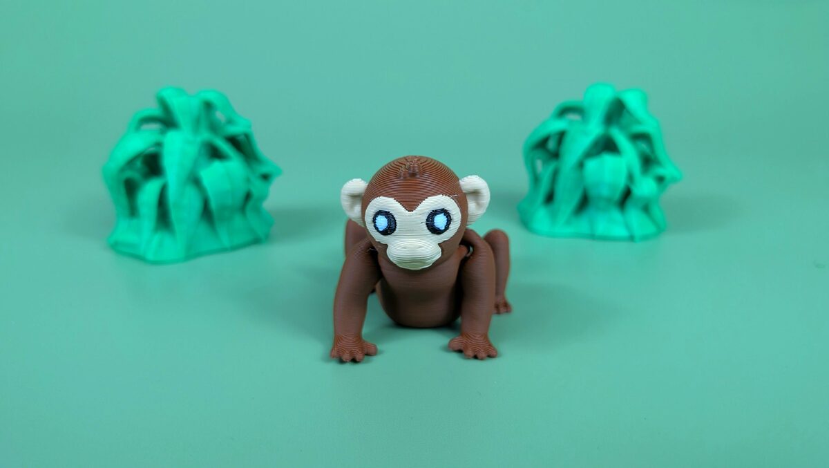 Monkey - Articulated Keychain Figure