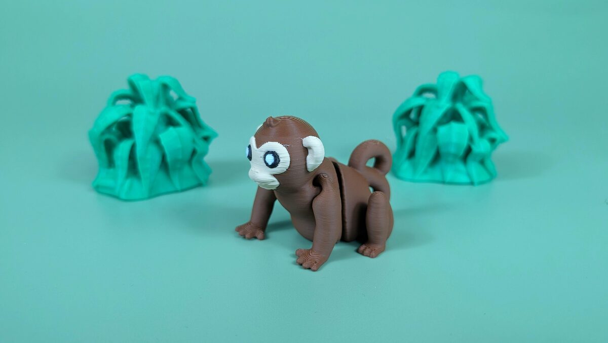 Monkey - Articulated Keychain Figure