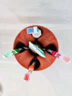 Nina Fluted Toothbrush Cup, 3D Printed Bathroom Organiser