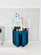 Nina Fluted Toothbrush Cup, 3D Printed Bathroom Organiser