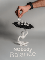Meditation Balance Stacking Game, 3D Printed Zen Tabletop Toy