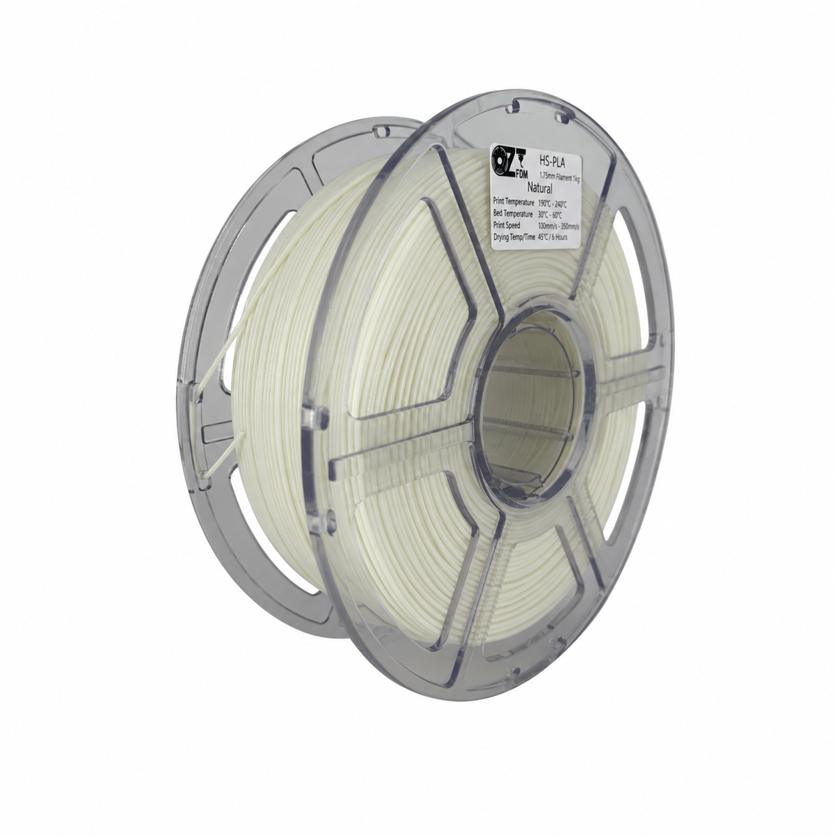 1.75 mm High Speed PLA Filament - 1 KG - OzFDM