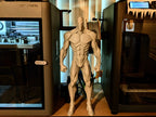 Null Sentinel Sci-Fi Statue, 3D Printed Anatomy Figure