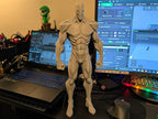 Null Sentinel Sci-Fi Statue, 3D Printed Anatomy Figure