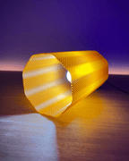 Otto RippleMesh Table Lamp, 3D Printed Textured Lampshade