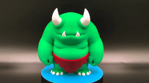 Eyeless Ogre - Fantasy Monster Sculpture