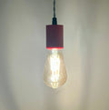 Naked Pendant Lamp Sleeve, 3D Printed E27 Socket Cover