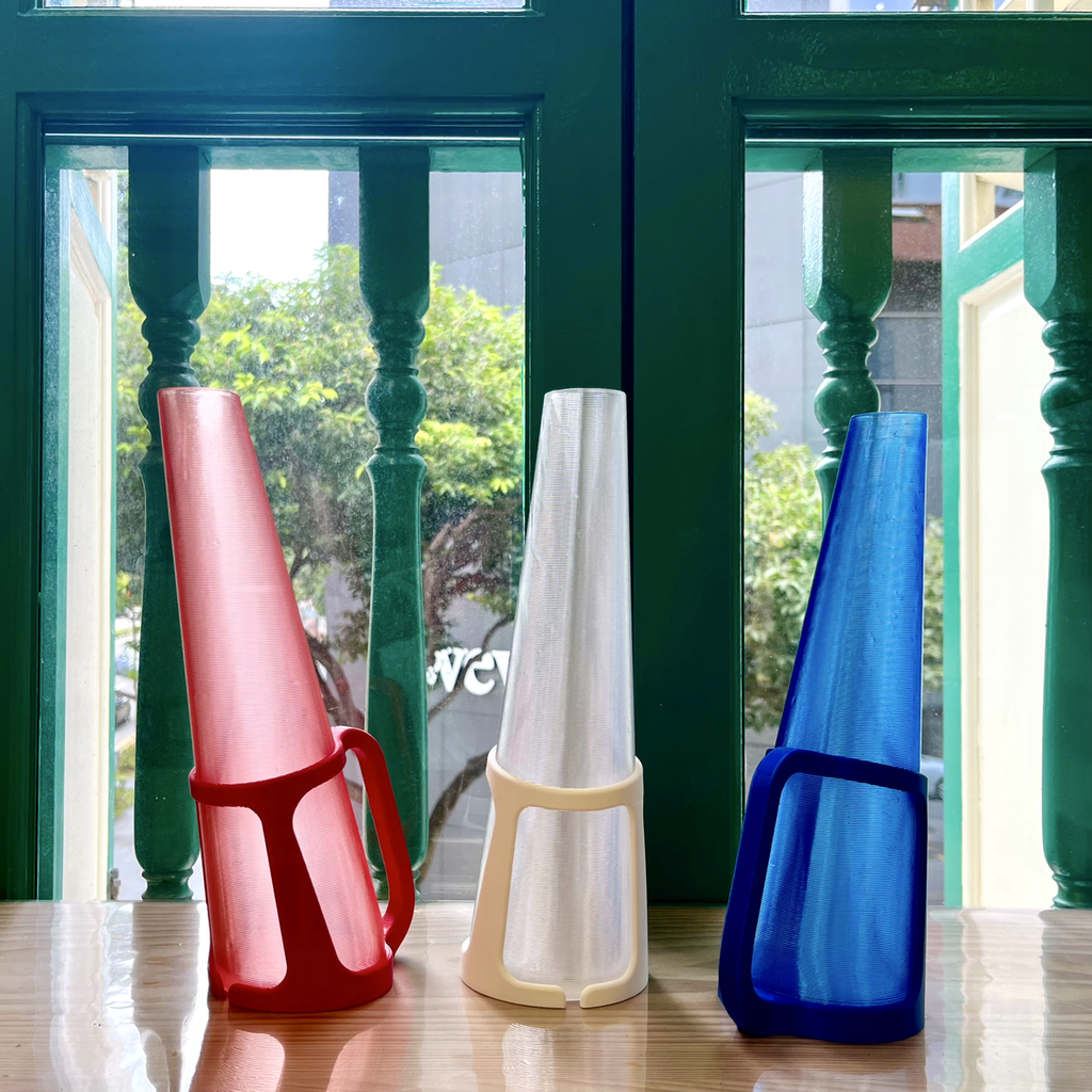 Watering Vase, 3D Printed Sculptural Pitcher and Plant Waterer