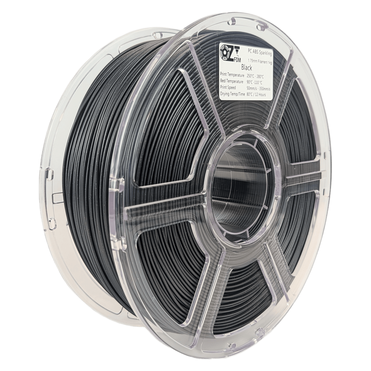 OzFDM PC - ABS Sparkling 3D Printing Filament 1.75mm 1KG - OzFDM