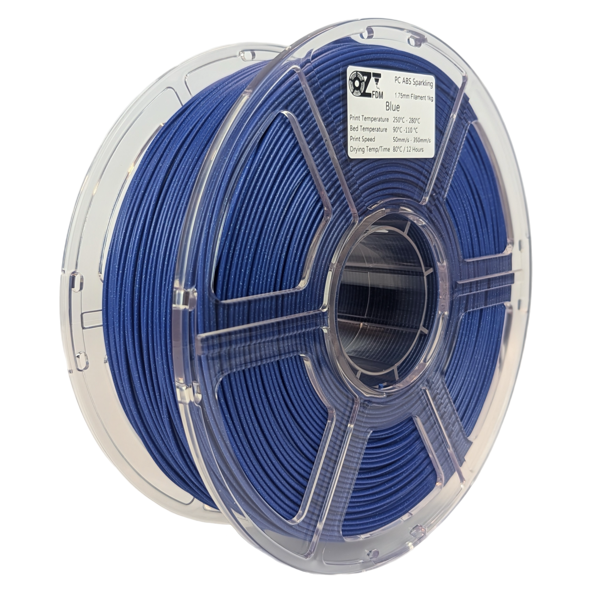 OzFDM PC-ABS Sparkling 3D Printing Filament 1.75mm 1KG