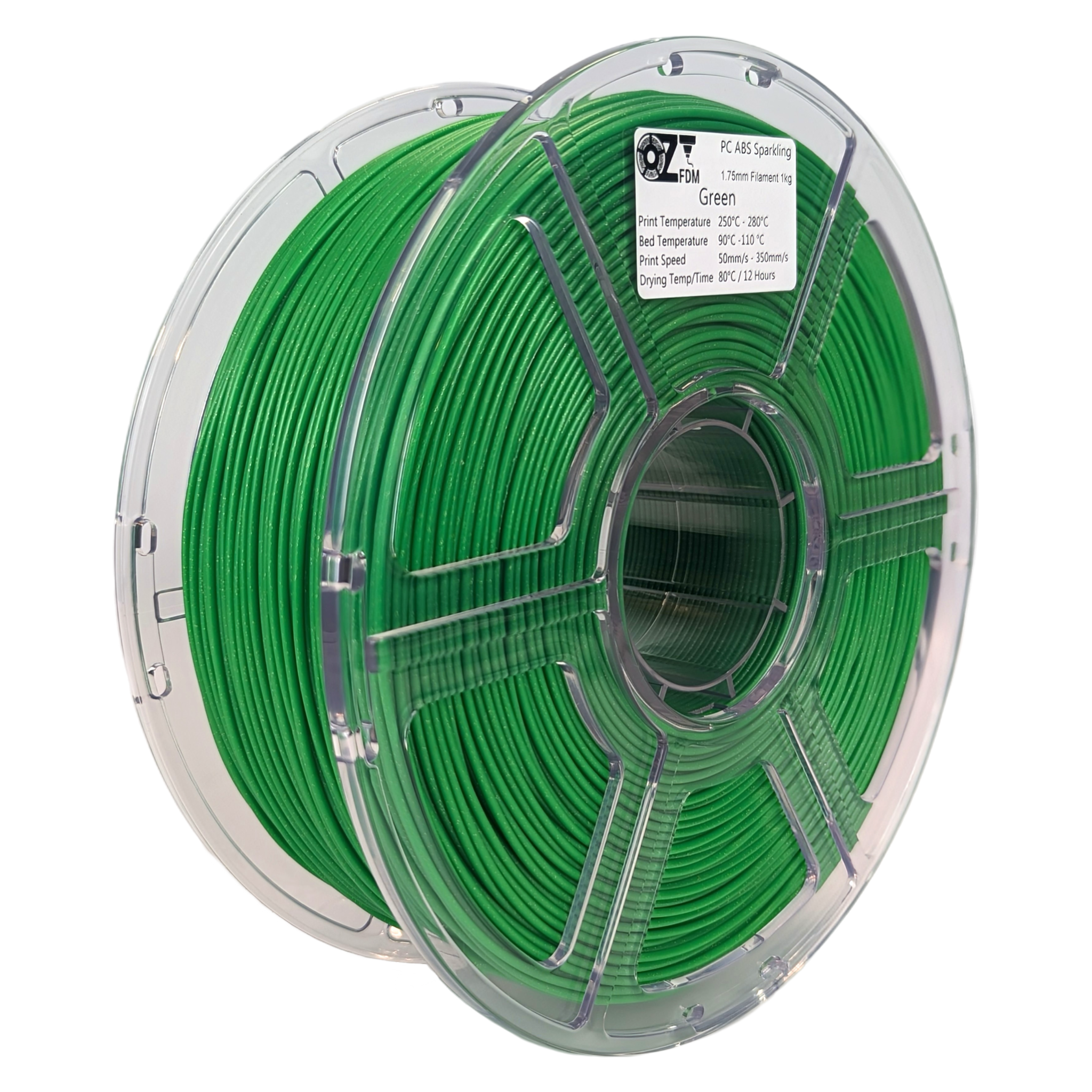 OzFDM PC-ABS Sparkling 3D Printing Filament 1.75mm 1KG