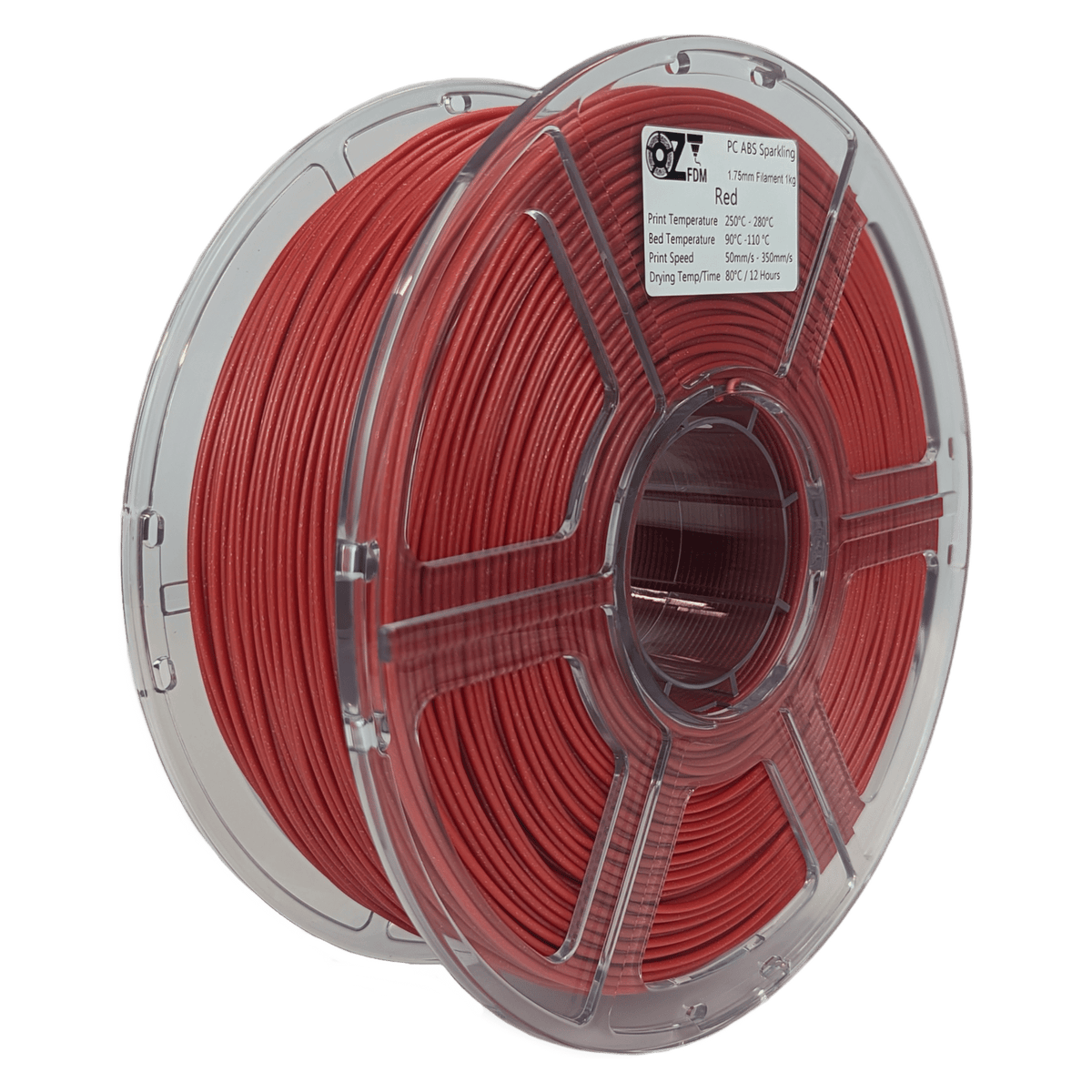 OzFDM PC - ABS Sparkling 3D Printing Filament 1.75mm 1KG - OzFDM