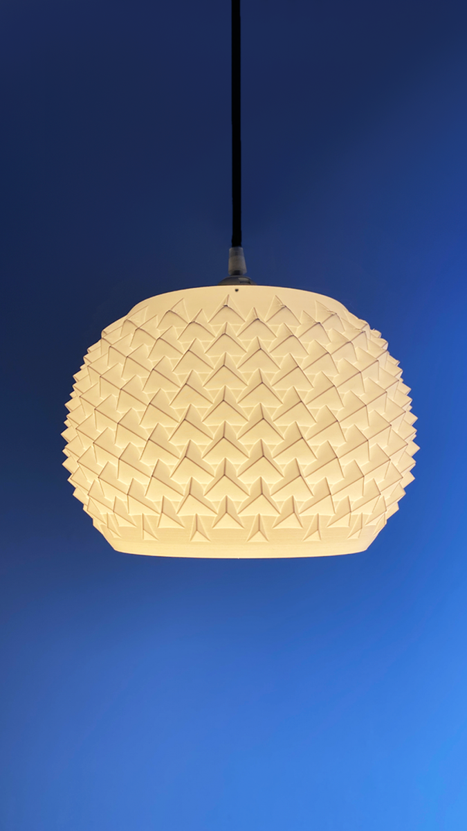 Pinn Pendant Lamp - Dragon Egg Lampshade