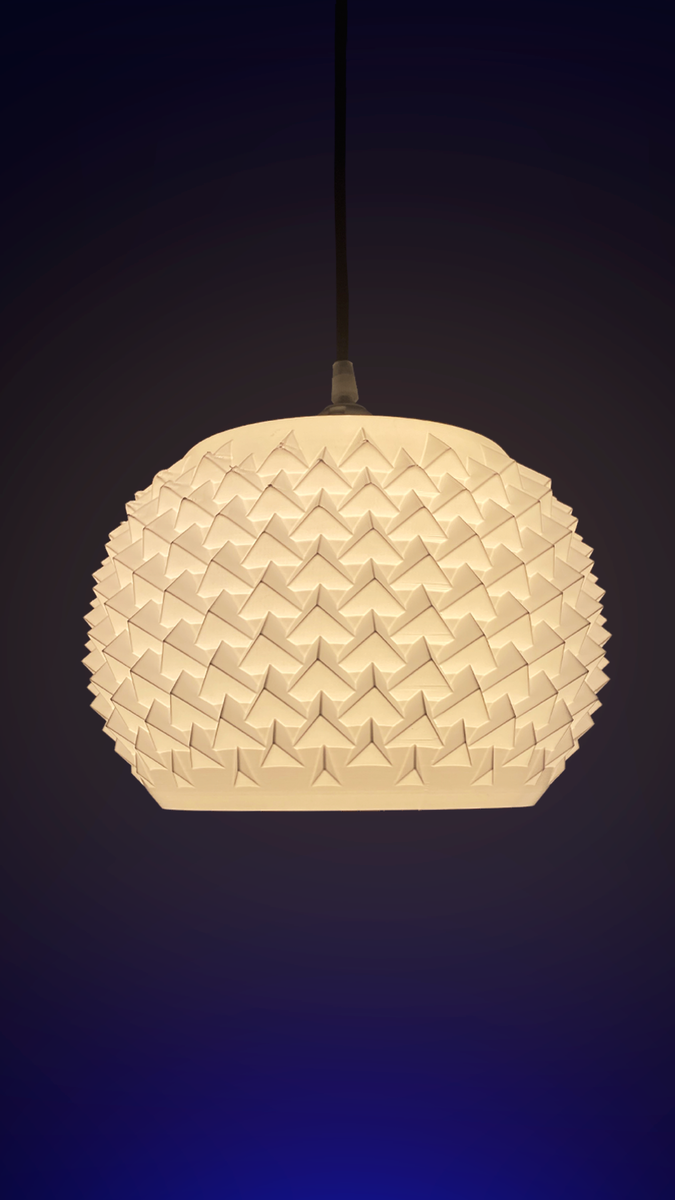 Pinn Pendant Lamp - Dragon Egg Lampshade