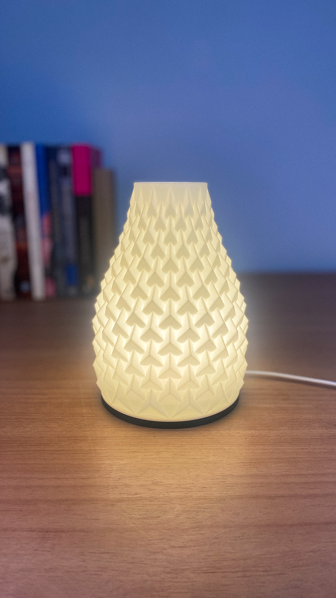 Pinn Table Lamp - Dragon Egg Lampshade
