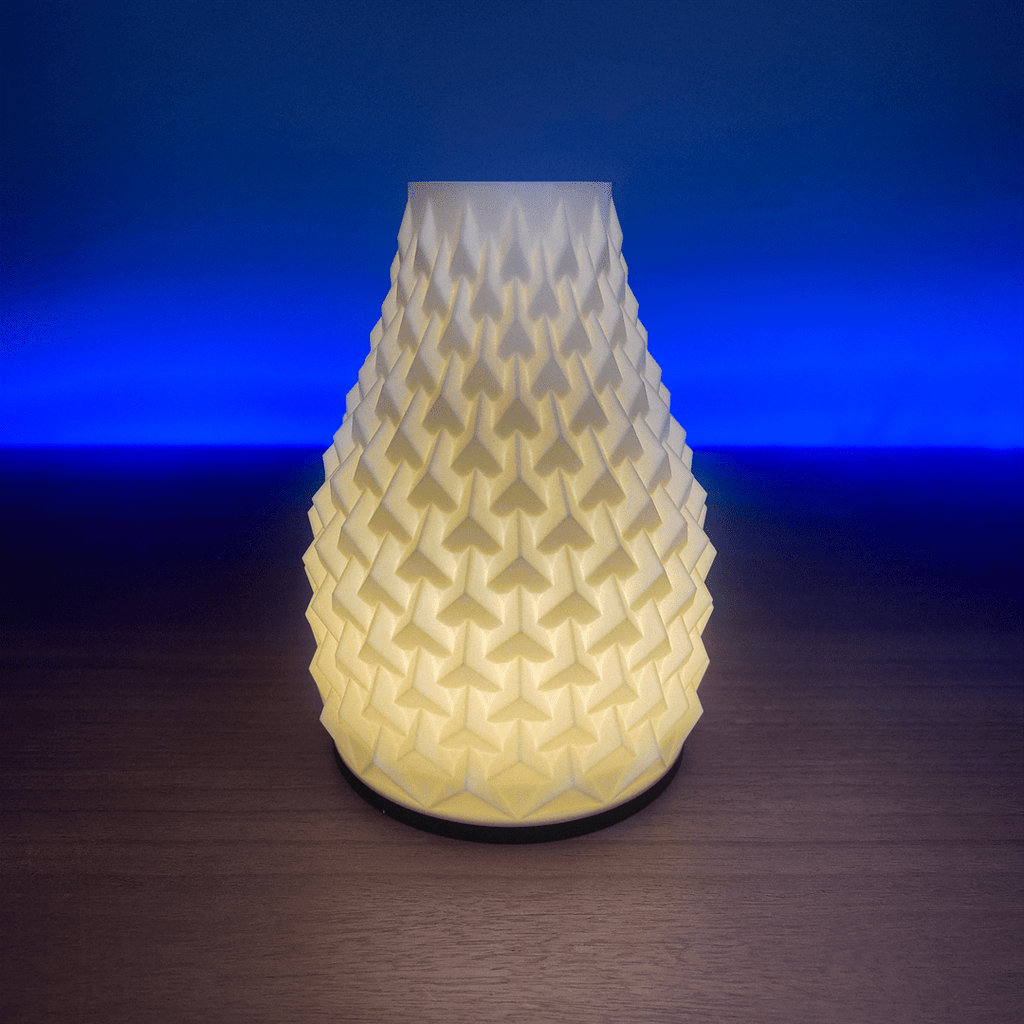 Dragon Egg Scale Table Lamp, 3D Printed Glowing Lampshade