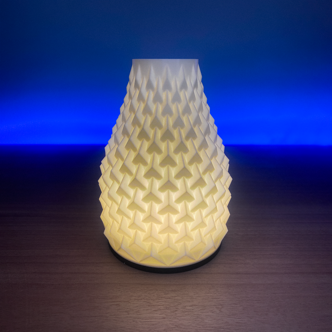 Pinn Table Lamp - Dragon Egg Lampshade